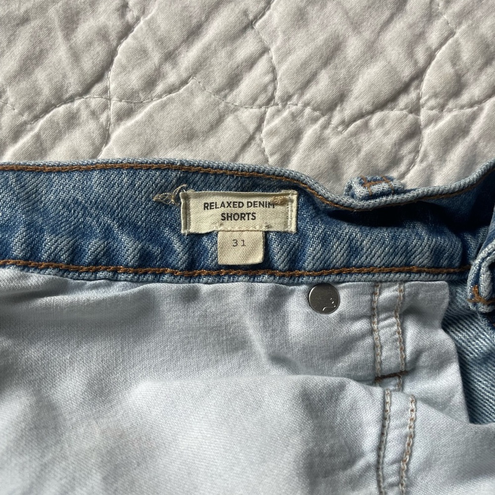 Madewell Light Blue Jean Shorts - Picture 4 of 4